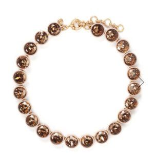 J. Crew Creme Brûlée Necklace in Rose Dust